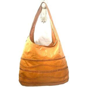 Sigred Olsen  hobo Purse orange vintage boho